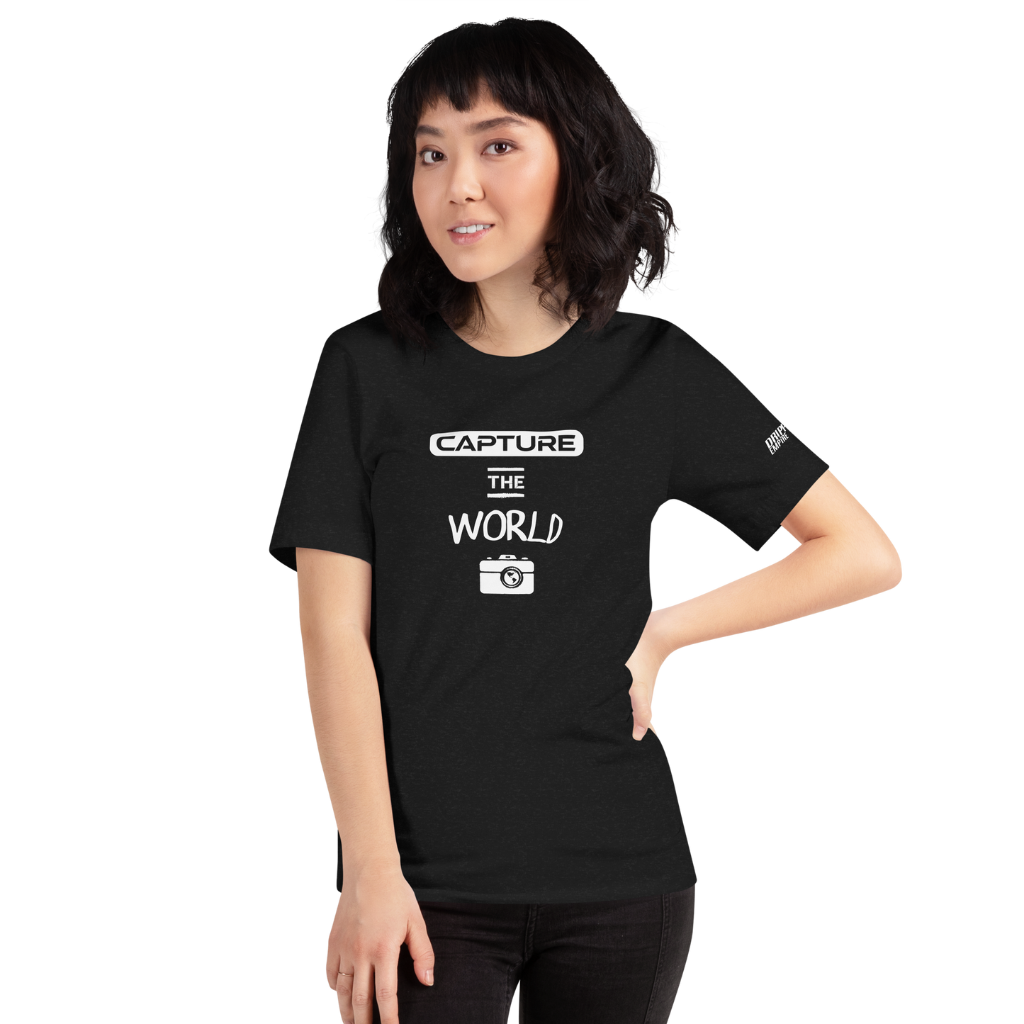 Capture The World Unisex t-shirt (DARK)