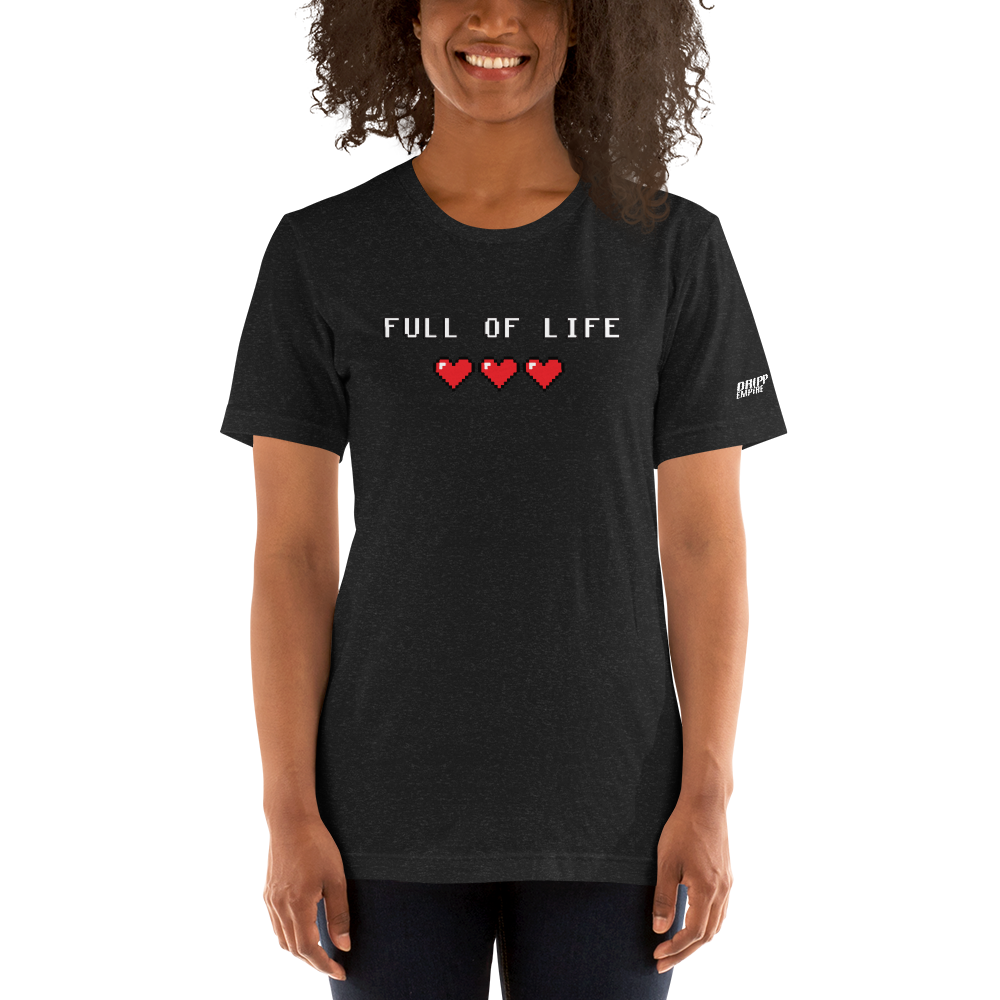 Full Of Life Short-Sleeve Unisex T-Shirt (DARK)