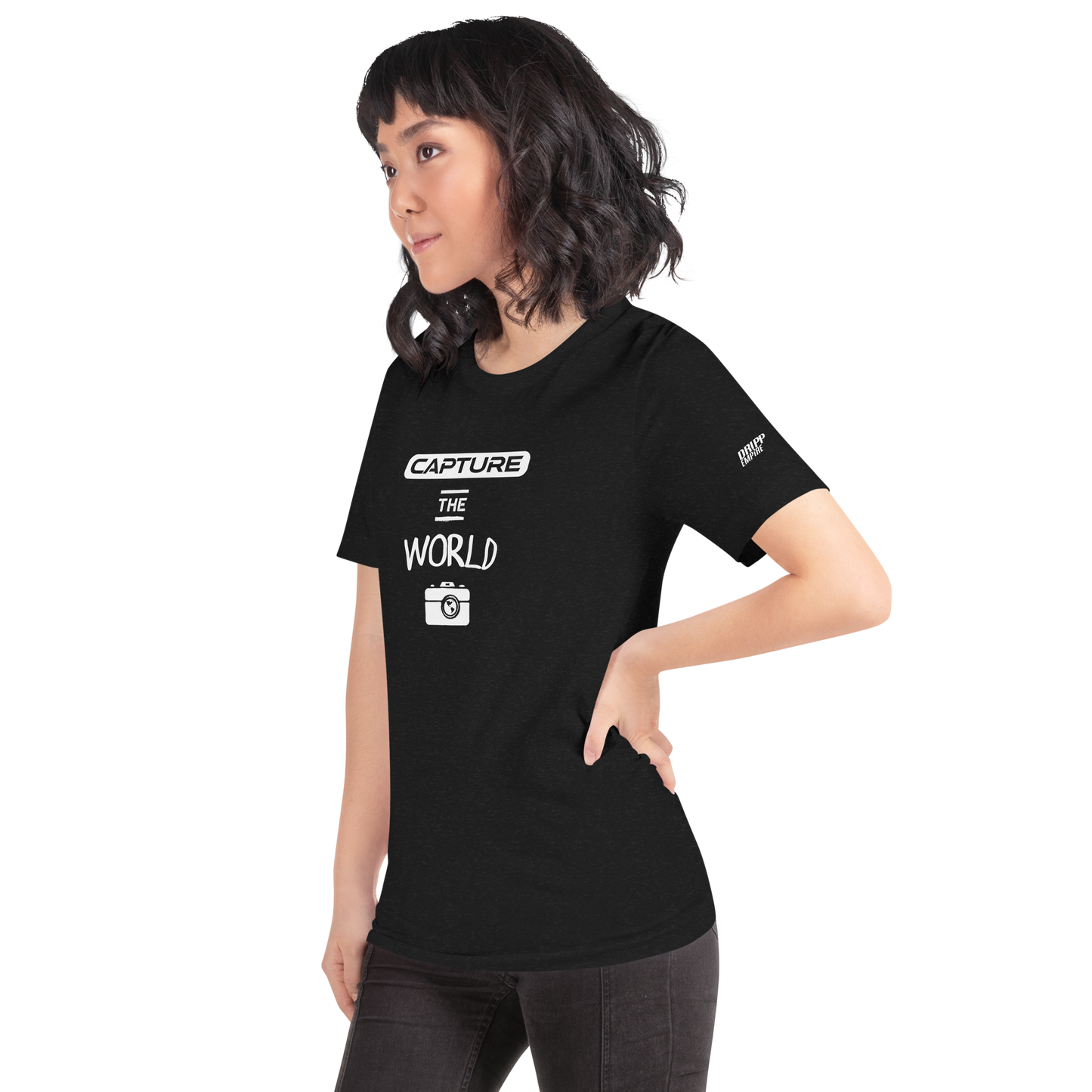 Capture The World Unisex t-shirt (DARK)