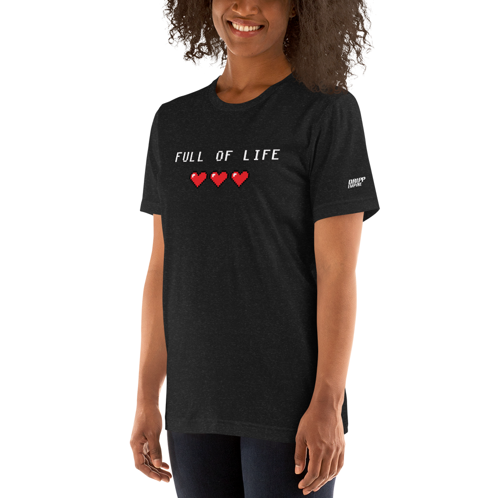 Full Of Life Short-Sleeve Unisex T-Shirt (DARK)