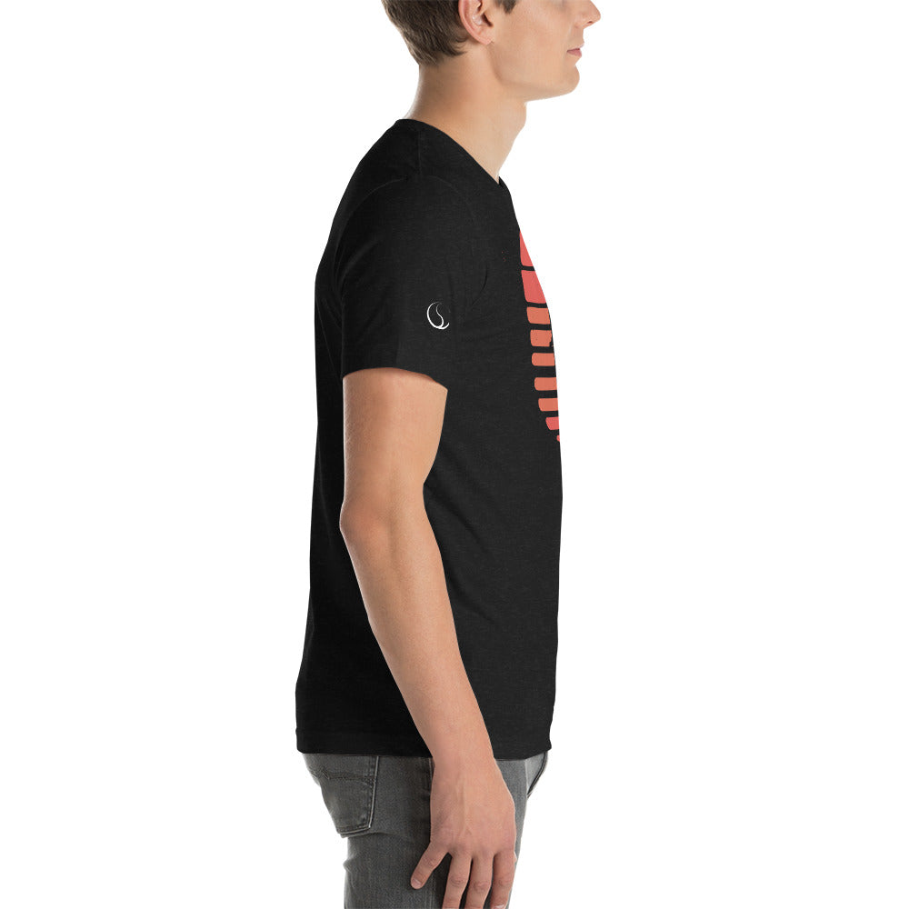 Men's Dark Warrior Short-Sleeve T-Shirt (Front)
