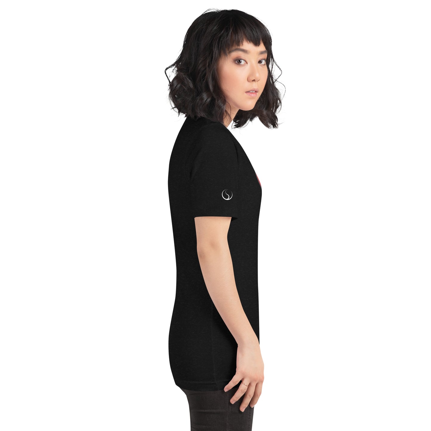 Black Valentine's Short-Sleeve Unisex T-Shirt