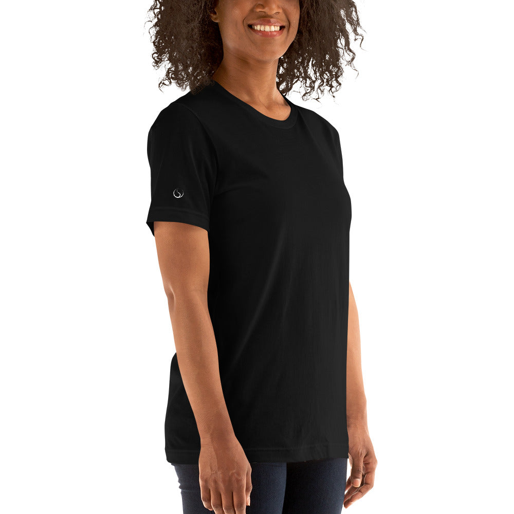 Woman's Warrior Short-Sleeve Unisex T-Shirt (BACK)