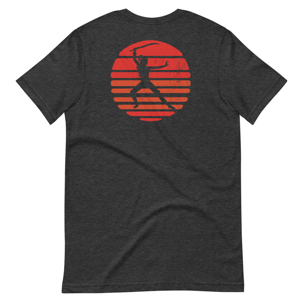Woman's Warrior Short-Sleeve Unisex T-Shirt (BACK)