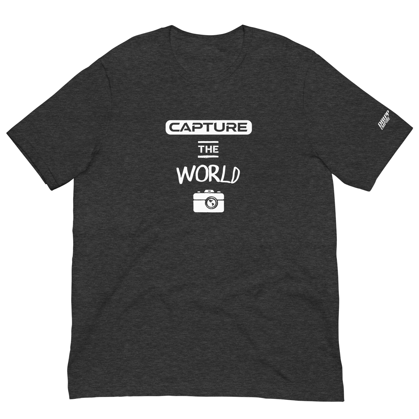 Capture The World Unisex t-shirt (DARK)