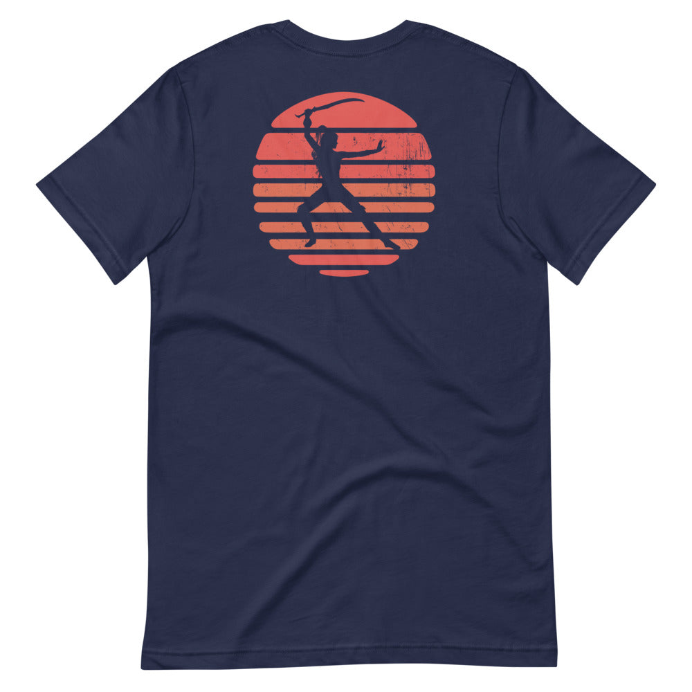 Woman's Warrior Short-Sleeve Unisex T-Shirt (BACK)