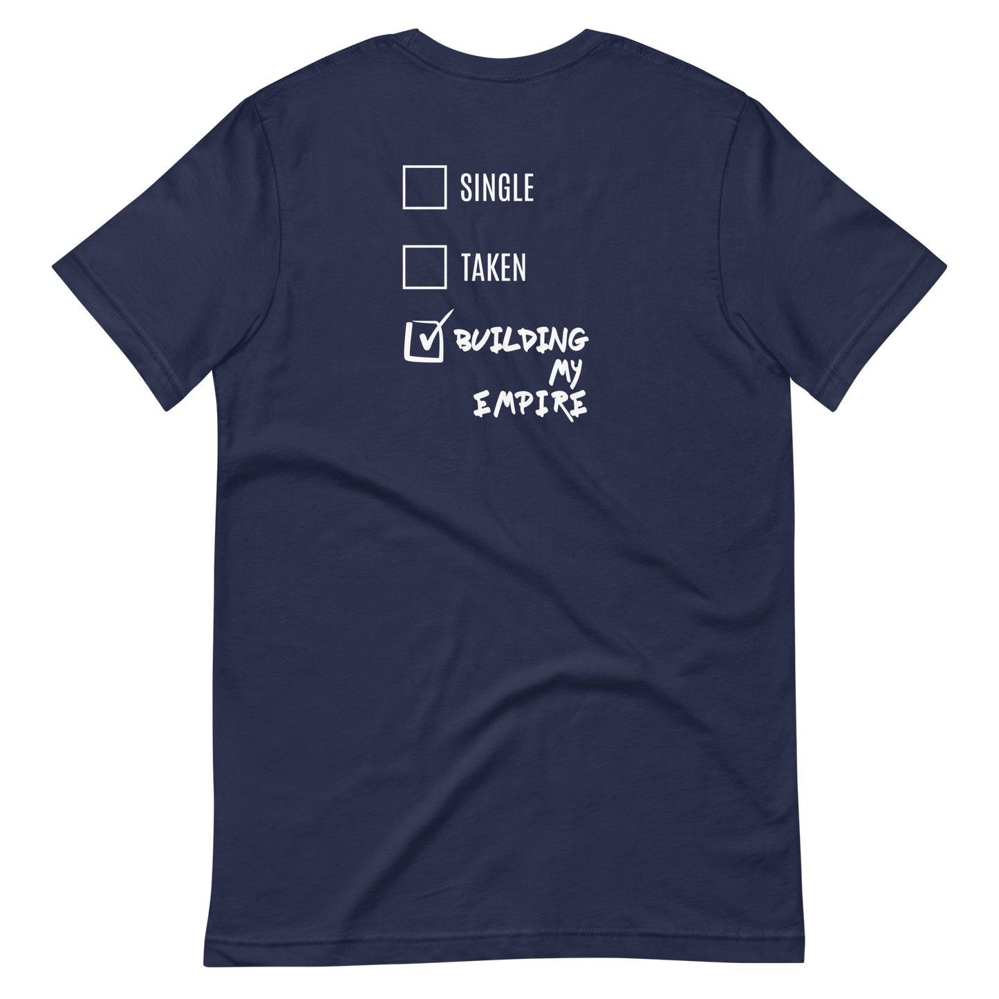 SINGLE OR TAKEN? Unisex t-shirt (DARK)