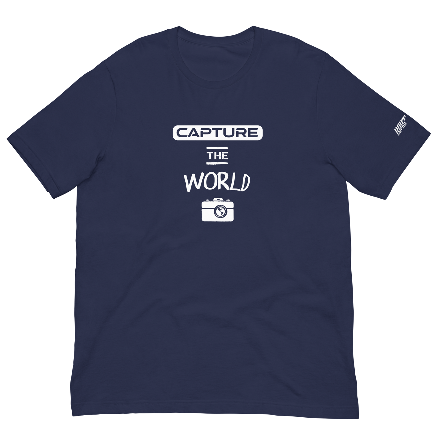Capture The World Unisex t-shirt (DARK)