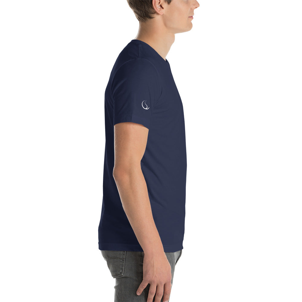 Men's Dark Warrior Short-Sleeve T-Shirt (Back)