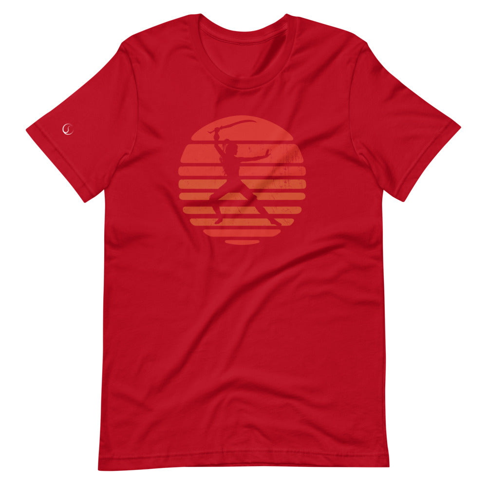 Woman's Warrior Short-Sleeve Unisex T-Shirt (FRONT)