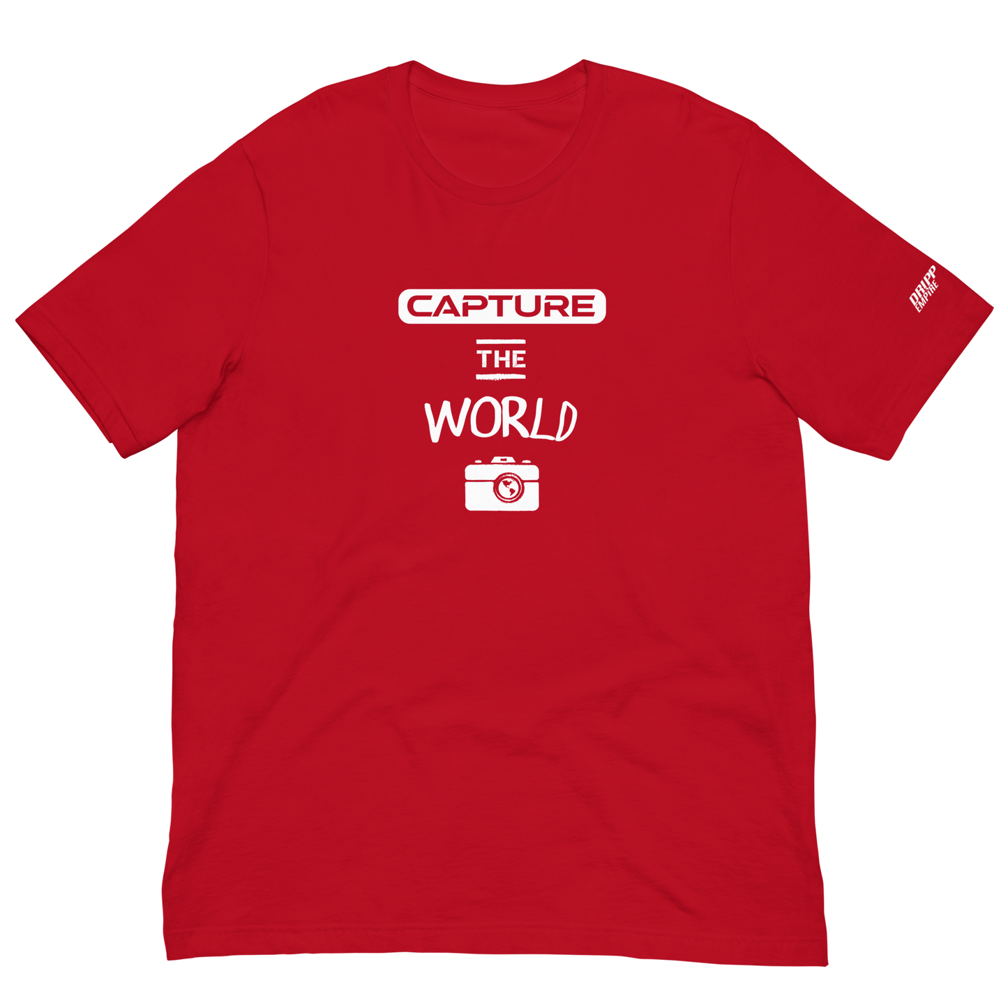 Capture The World Unisex t-shirt (DARK)