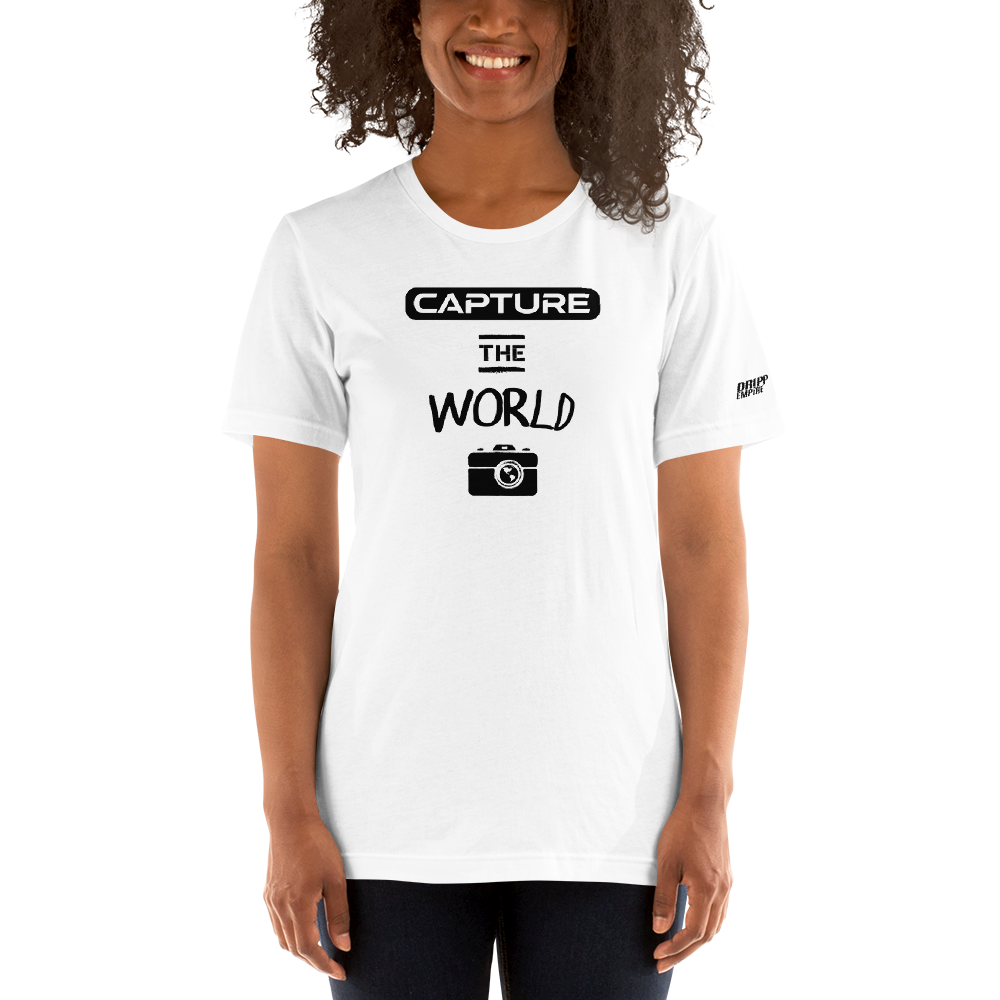 Capture The World Unisex t-shirt (LIGHT)