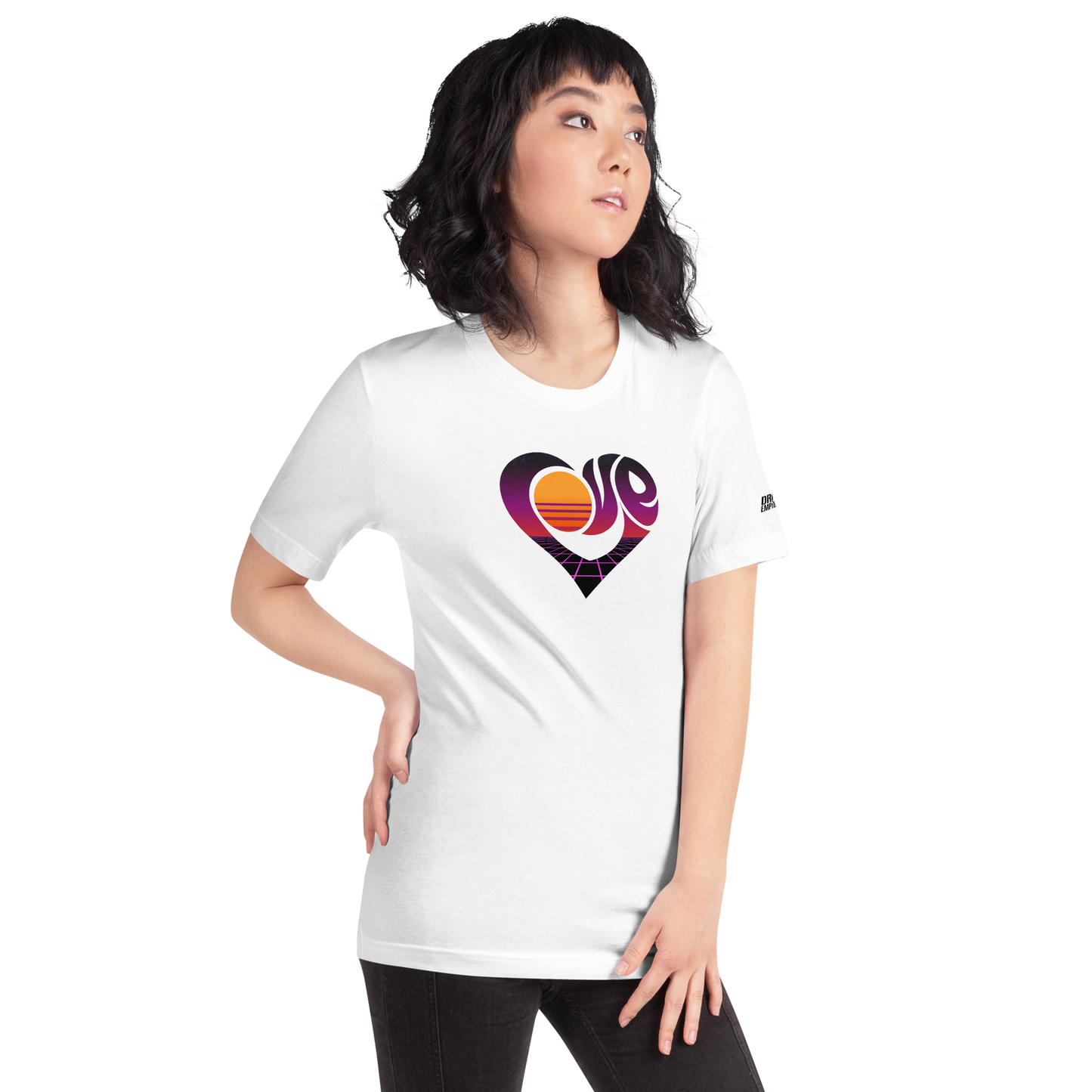 "LOVE" 2023 Retro Style Unisex t-shirt (LIGHT)