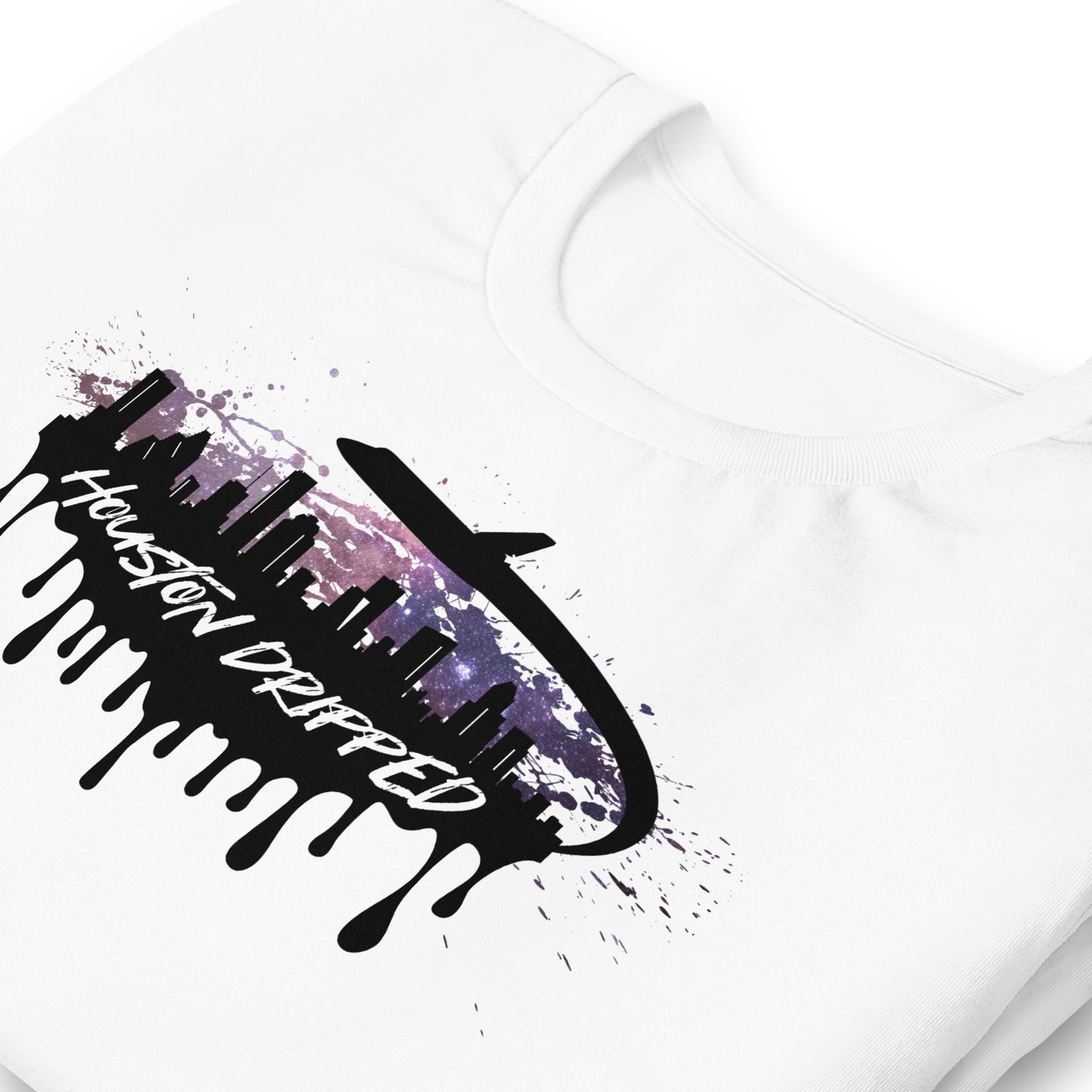HOUSTON DRIPPED Unisex T-Shirt