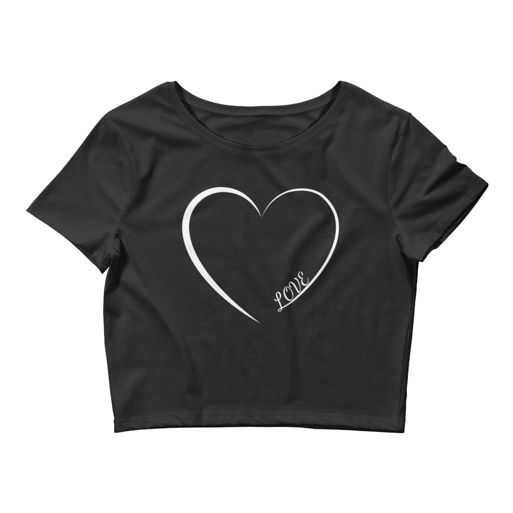 Women’s Crop Tee "LOVE"
