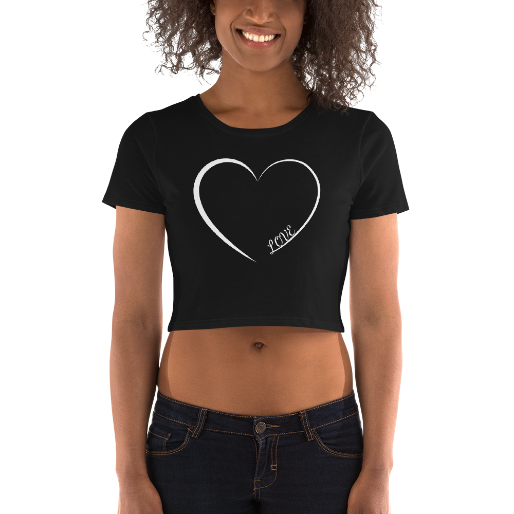 Women’s Crop Tee "LOVE"