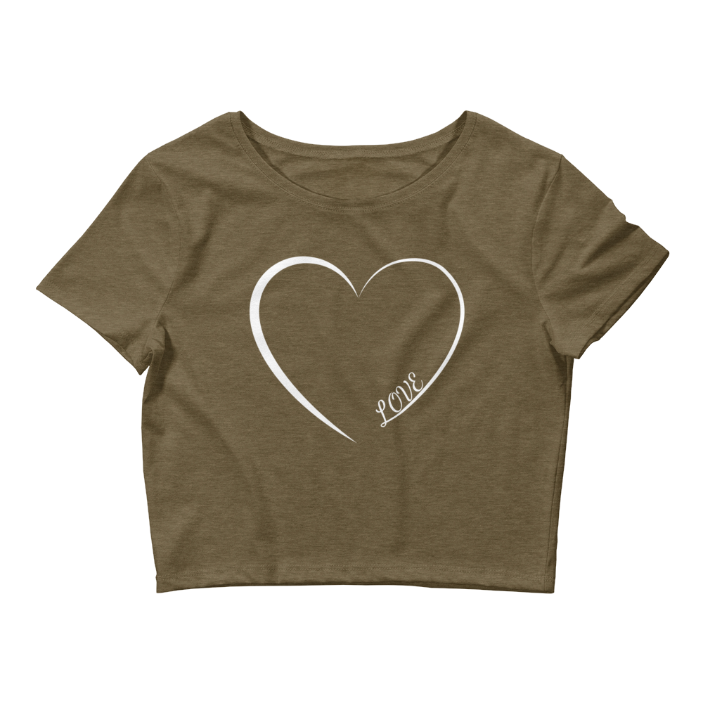 Women’s Crop Tee "LOVE"