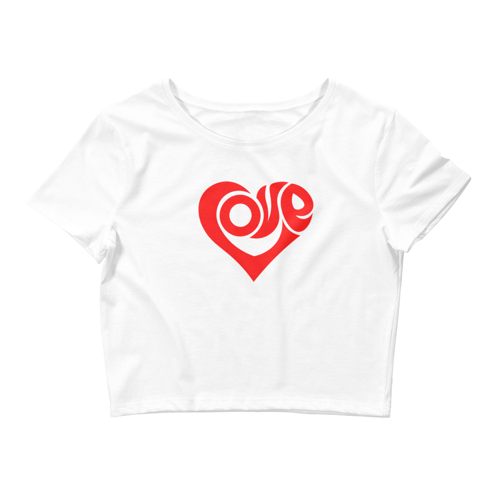 "LOVE" 2023 Women’s Crop Tee (LIGHT)