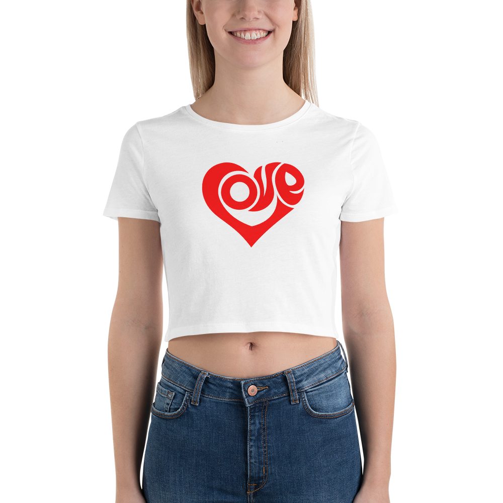 "LOVE" 2023 Women’s Crop Tee (LIGHT)