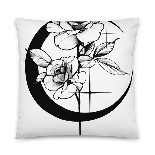 Mysic Rose Basic Pillow By OkiDiploDoki (LIGHT)