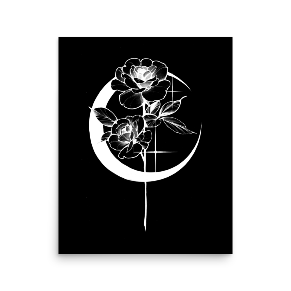 Mystic Rose Poster By OkiDiploDoki (DARK)