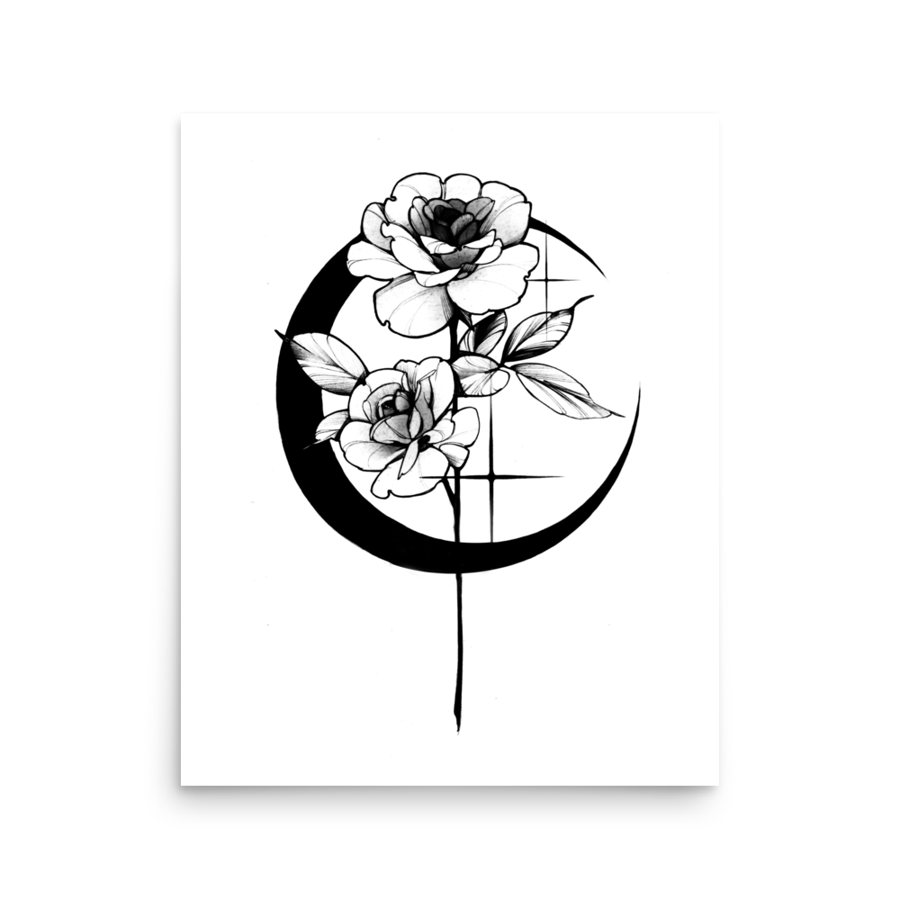Mystic Rose Poster By OkiDiploDoki (LIGHT)
