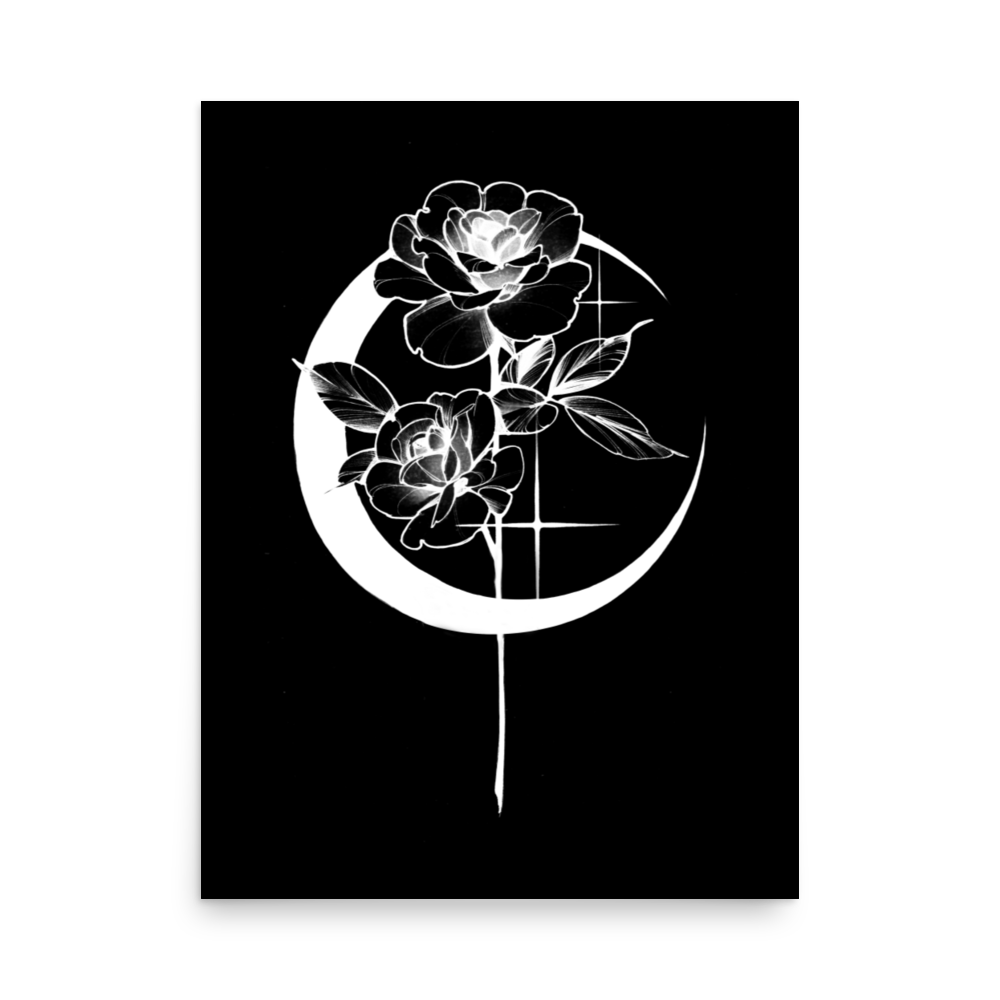Mystic Rose Poster By OkiDiploDoki (DARK)