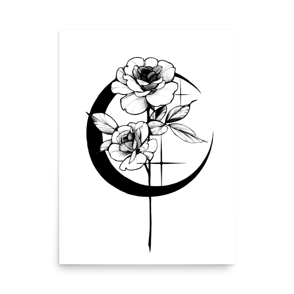 Mystic Rose Poster By OkiDiploDoki (LIGHT)