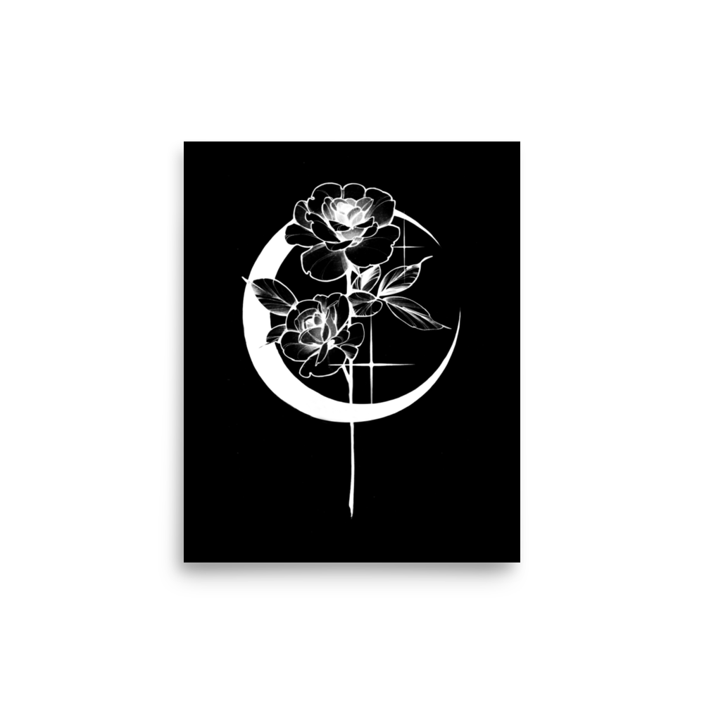 Mystic Rose Poster By OkiDiploDoki (DARK)