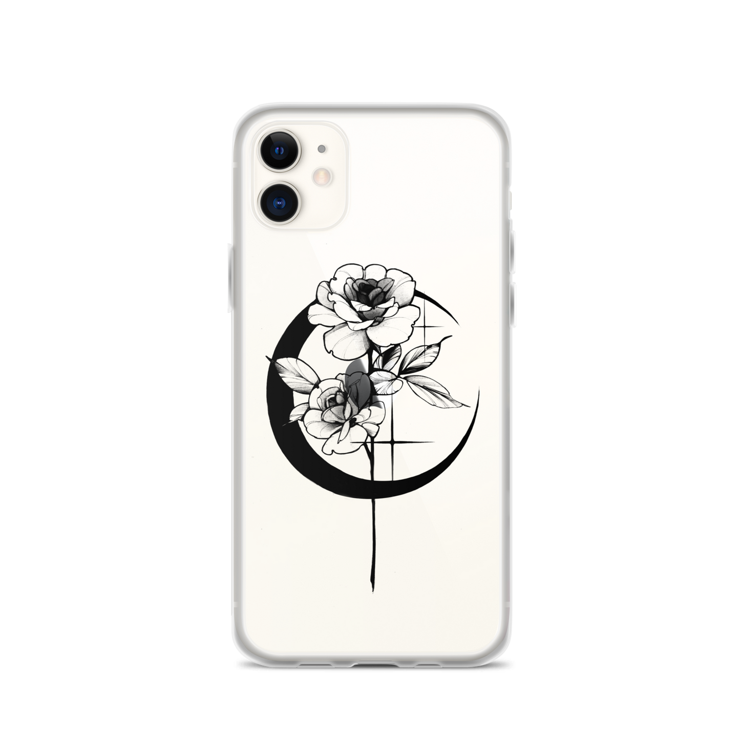 Mystic Rose iPhone Case By OkiDiploDoki (DARK)
