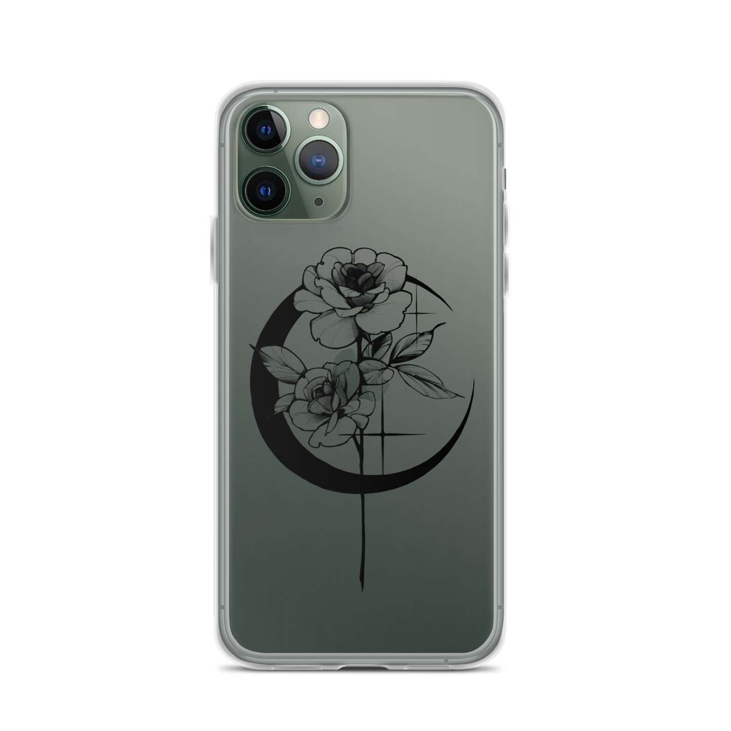 Mystic Rose iPhone Case By OkiDiploDoki (DARK)