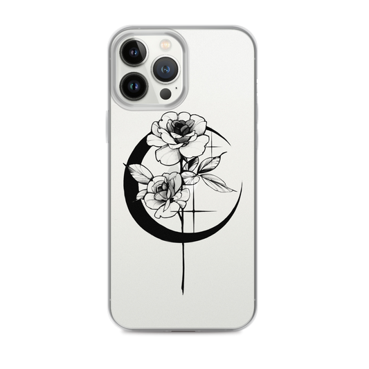 Mystic Rose iPhone Case By OkiDiploDoki (DARK)