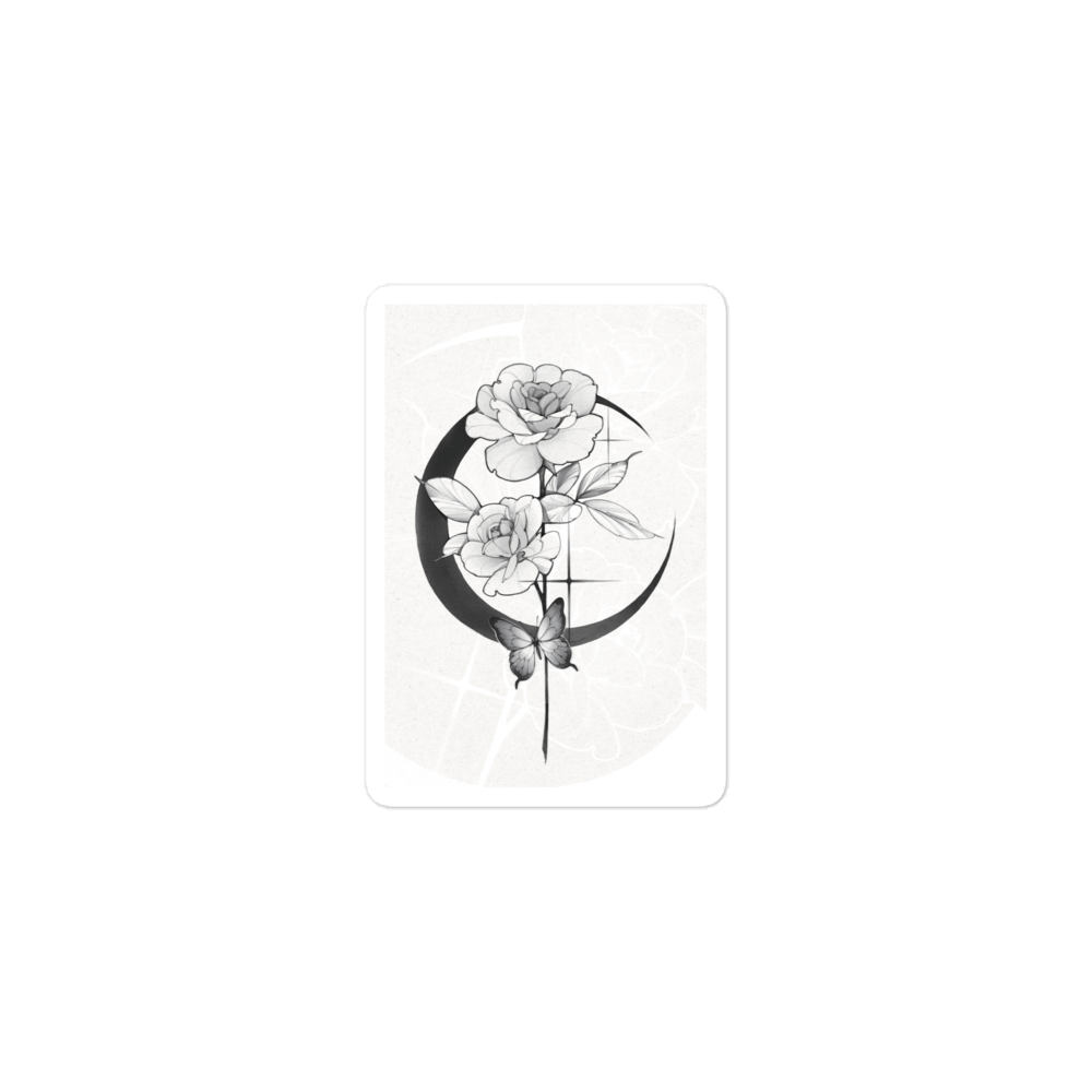 Mystic Rose Bubble-free stickers By OkiDiploDoki (LIGHT)