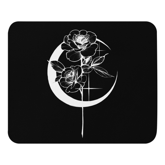 Mystic Rose Mouse pad By OkiDiploDoki (DARK)