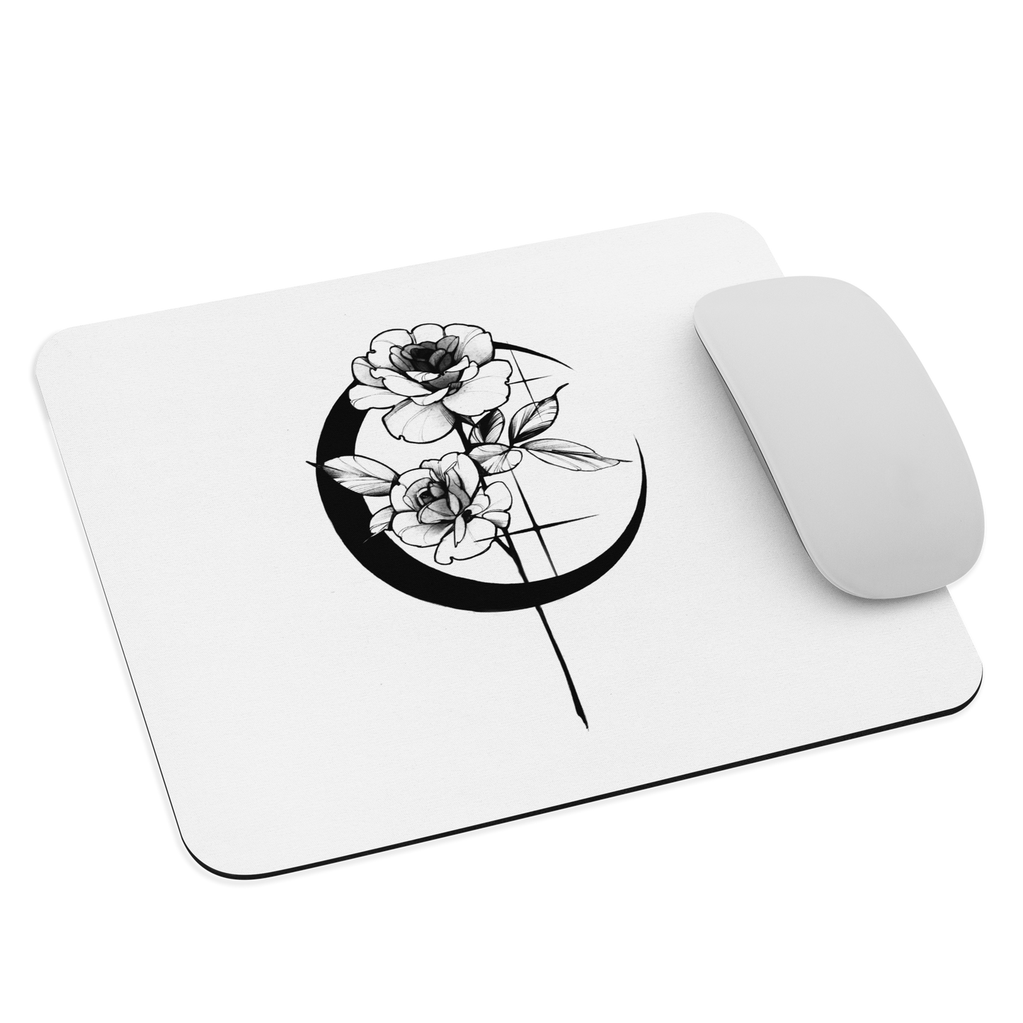 Mystic Rose Mouse pad By OkiDiploDoki (LIGHT)
