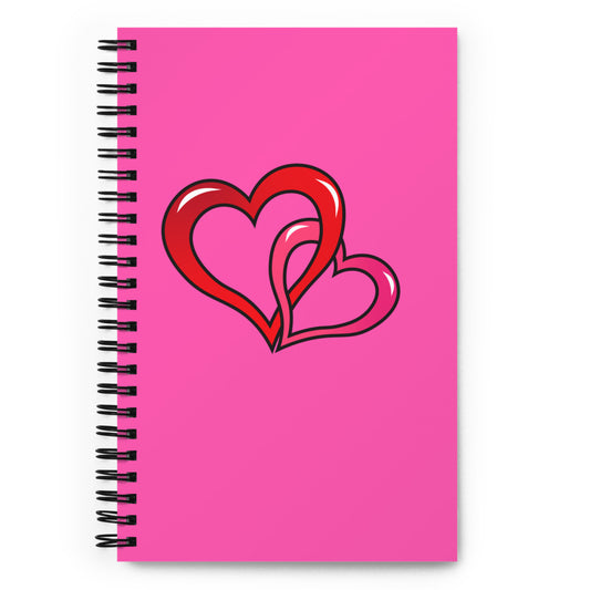 Valentine's Spiral notebook