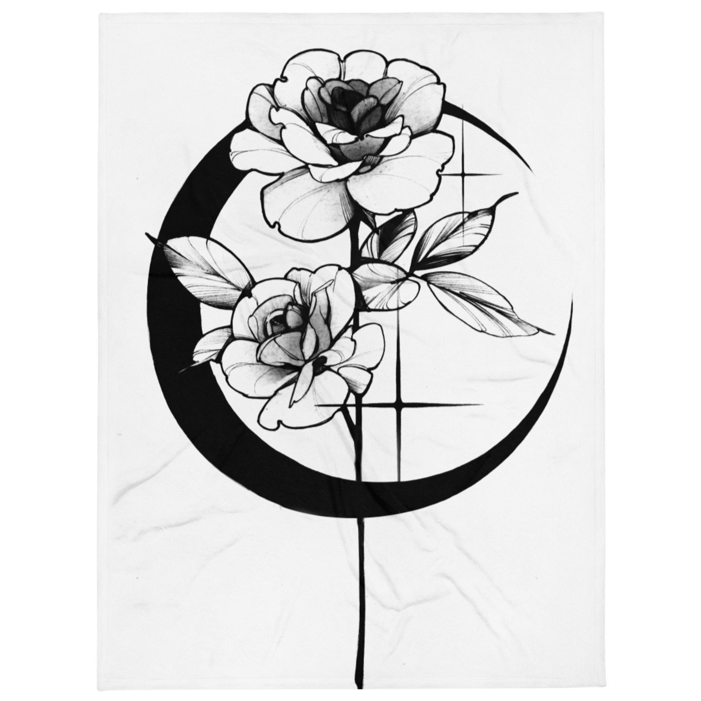 Mystic Rose Throw Blanket By OkiDiploDoki (LIGHT)