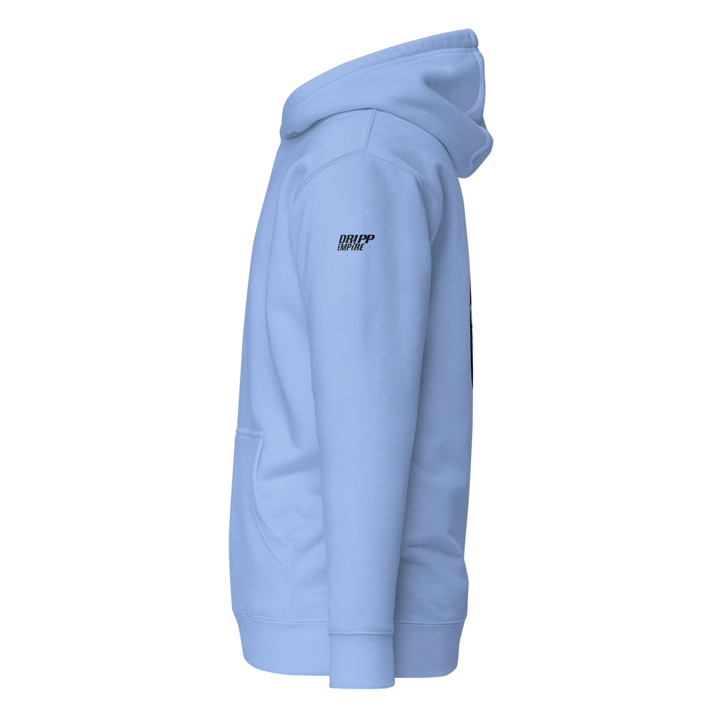 Mystic Rose Unisex Hoodie By OkiDiploDoki (LIGHT, BACK)