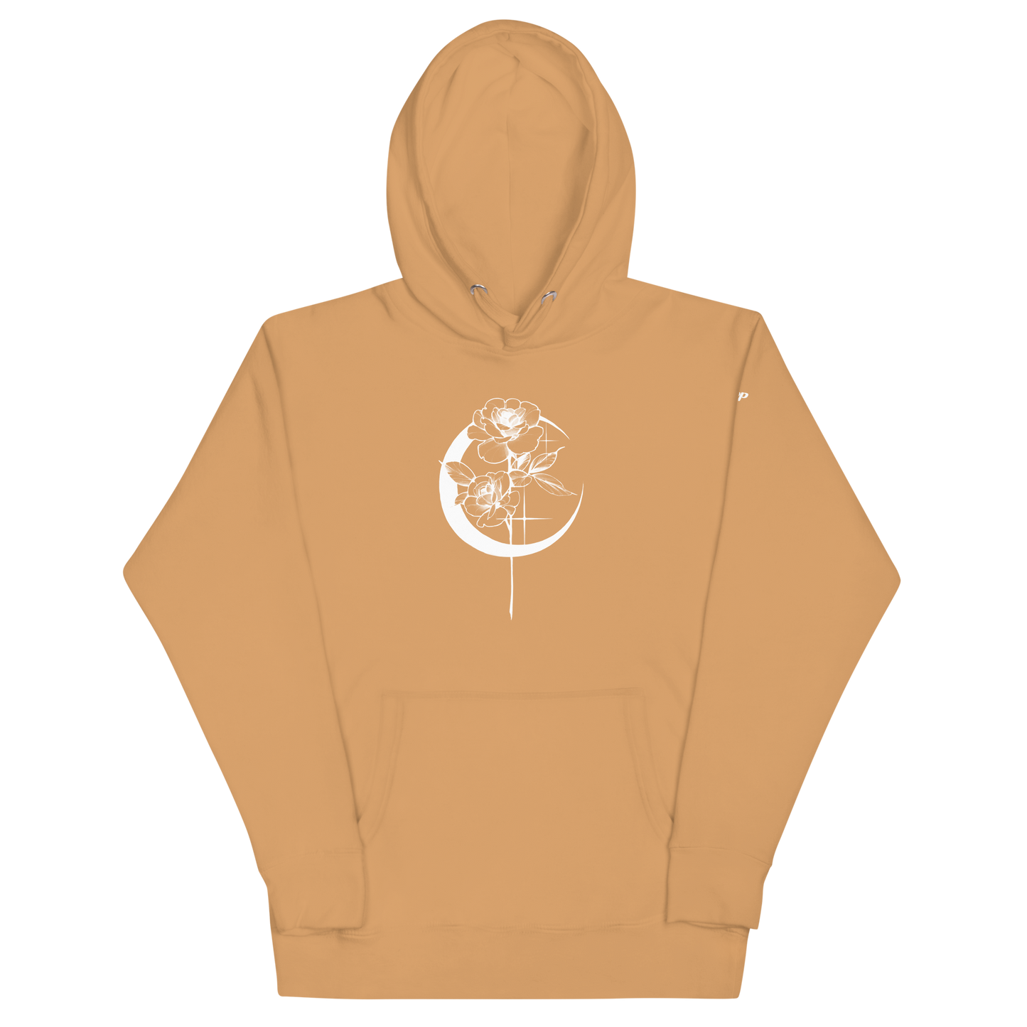 Mystic Rose Unisex Hoodie By OkiDiploDoki (DARK, FRONT)