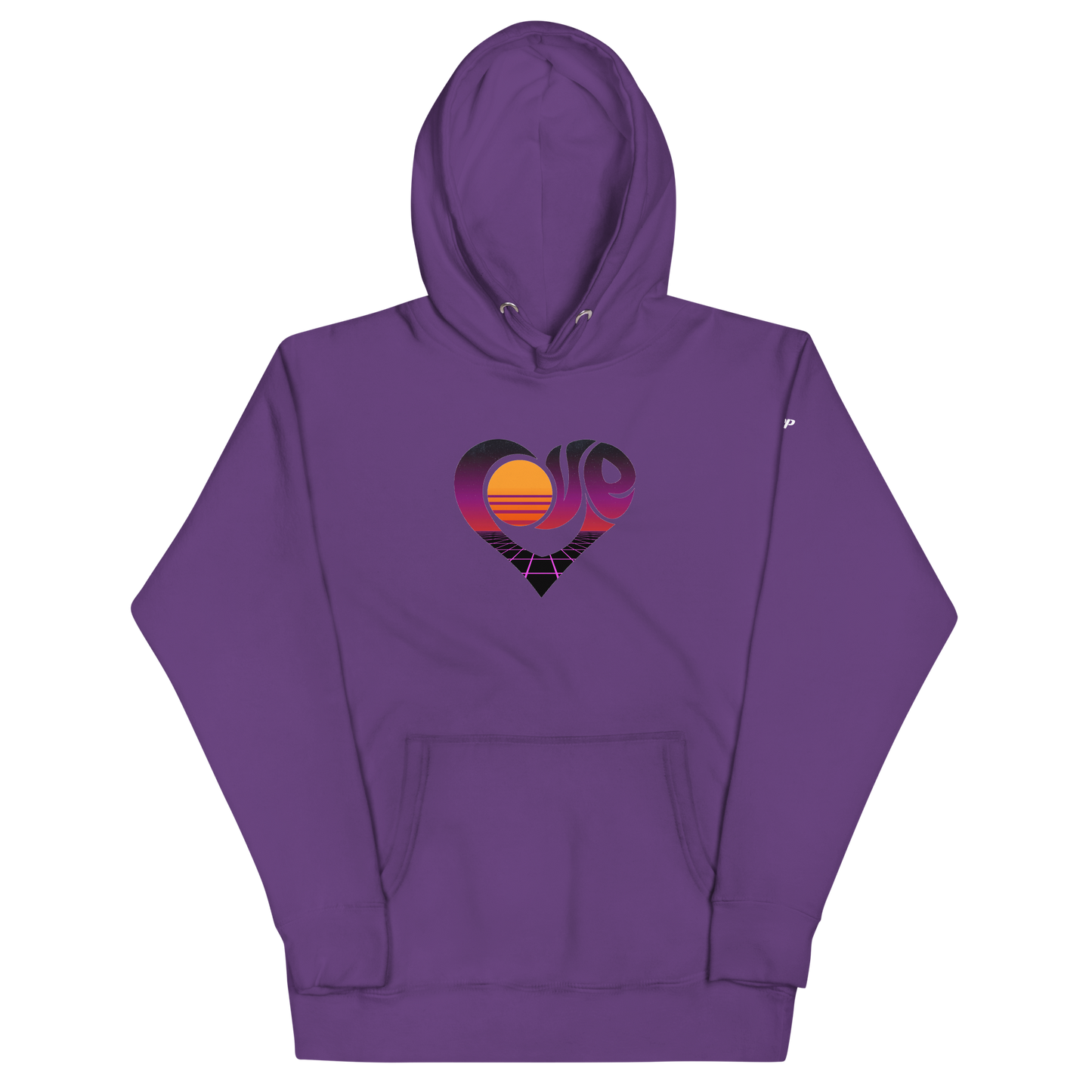 "LOVE" 2023 Retro Style Unisex Hoodie (DARK)