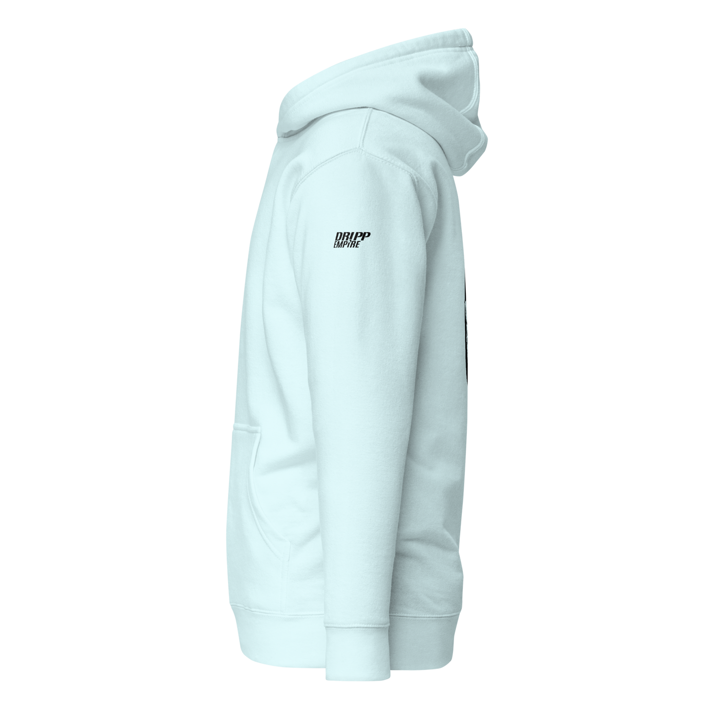 Mystic Rose Unisex Hoodie By OkiDiploDoki (LIGHT, BACK)