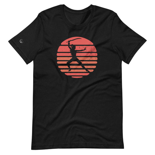 Woman's Warrior Short-Sleeve Unisex T-Shirt (FRONT)