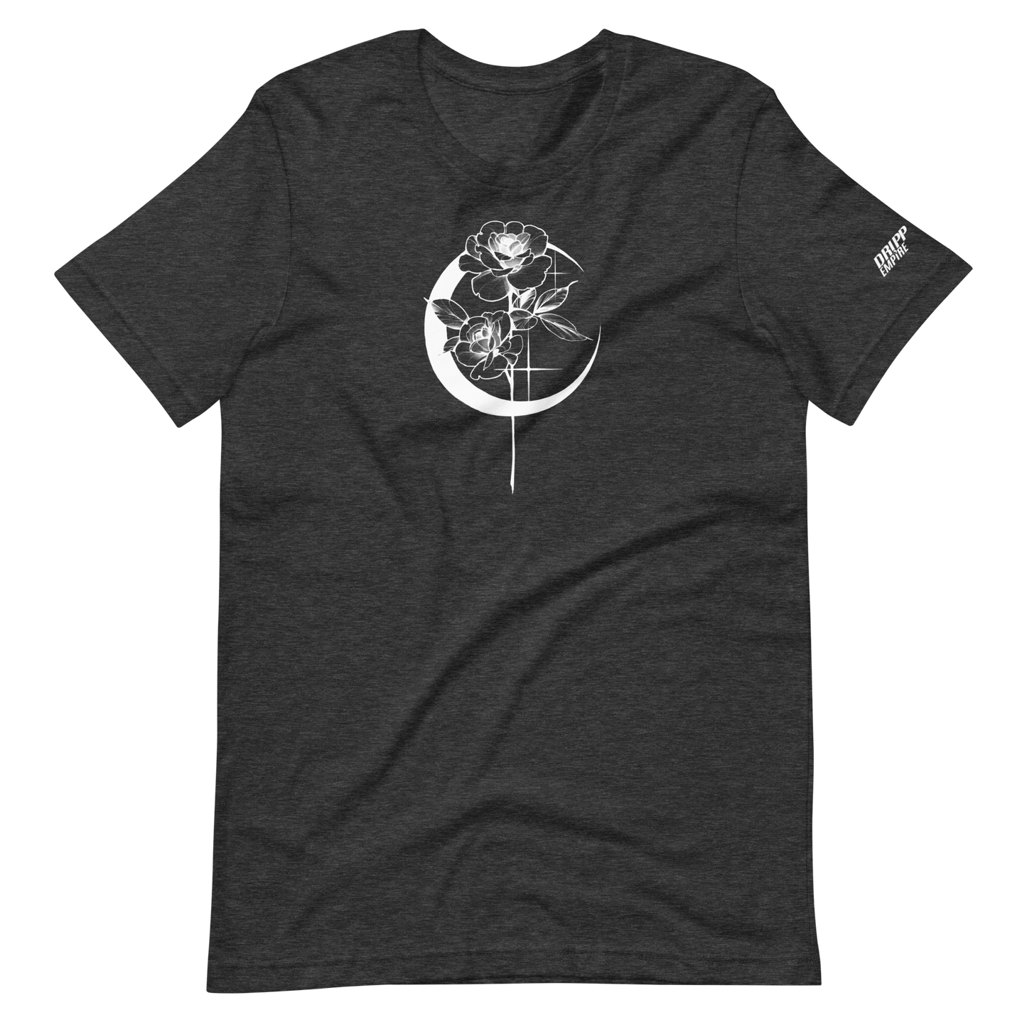 Mystic Rose Unisex t-shirt By OkiDiploDoki (DARK)