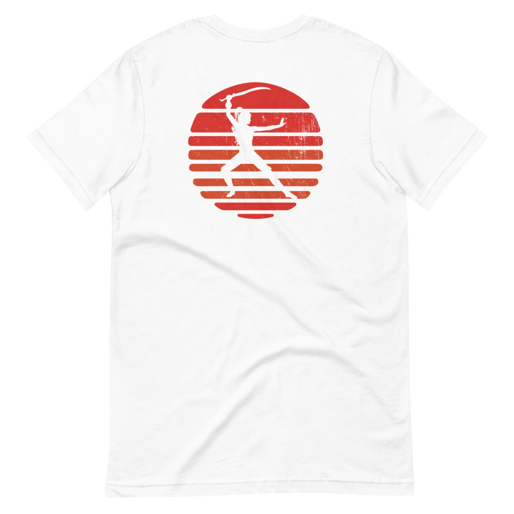 Woman's Light Warrior Short-Sleeve Unisex T-Shirt (BACK)