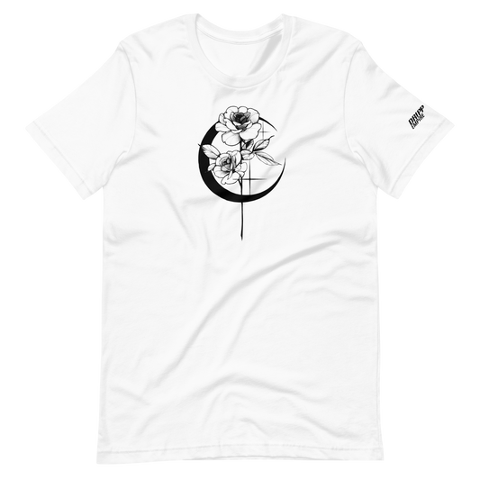Mystic Rose Unisex t-shirt By OkiDiploDoki (LIGHT)